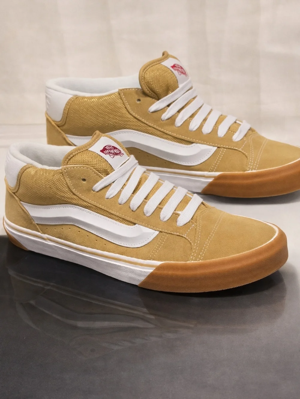 Vans Knu Mid Khaki Gum Men’s 13 New with The Box